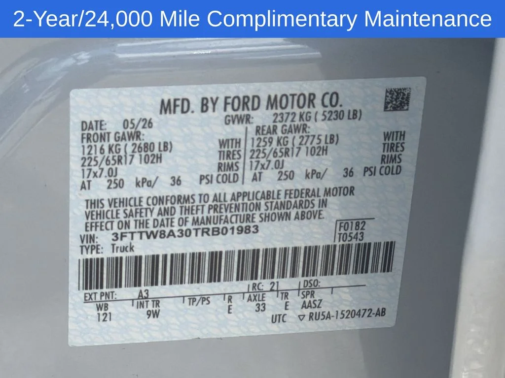 New 2026 White Ford XL image 31