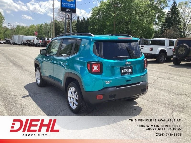 Used 2020 Teal Jeep Sport image 5