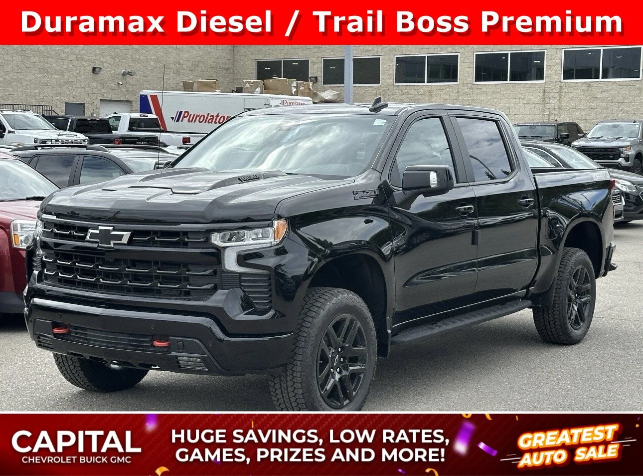 New 2026 Black Chevrolet LT Trail Boss image 1