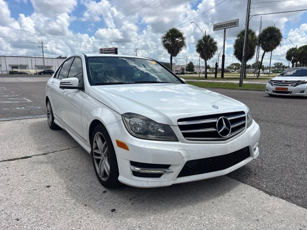 Used 2014 White Mercedes-Benz C 250 image 1
