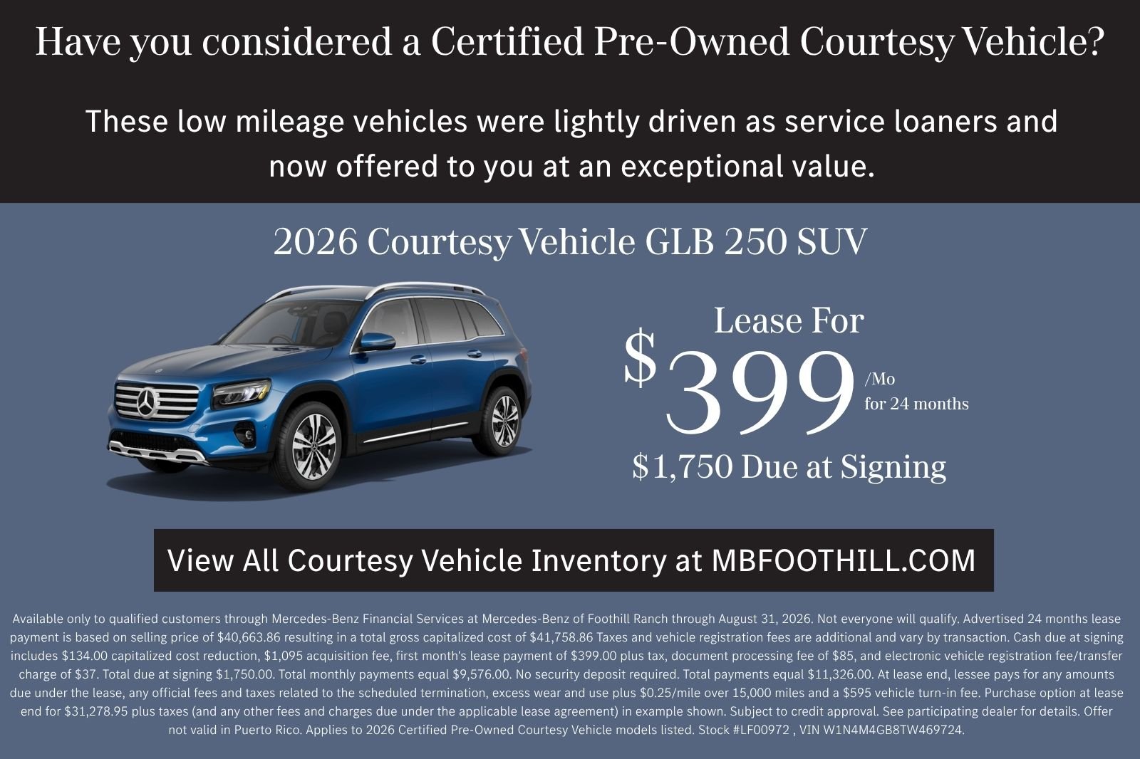 Used 2026 White Mercedes-Benz GLB 250 image 4