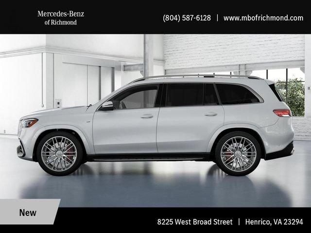 New 2026 MANUFAKTUR Moonlight White Metallic Mercedes-Benz AMG® GLS 63 4MATIC+ SUV image 76
