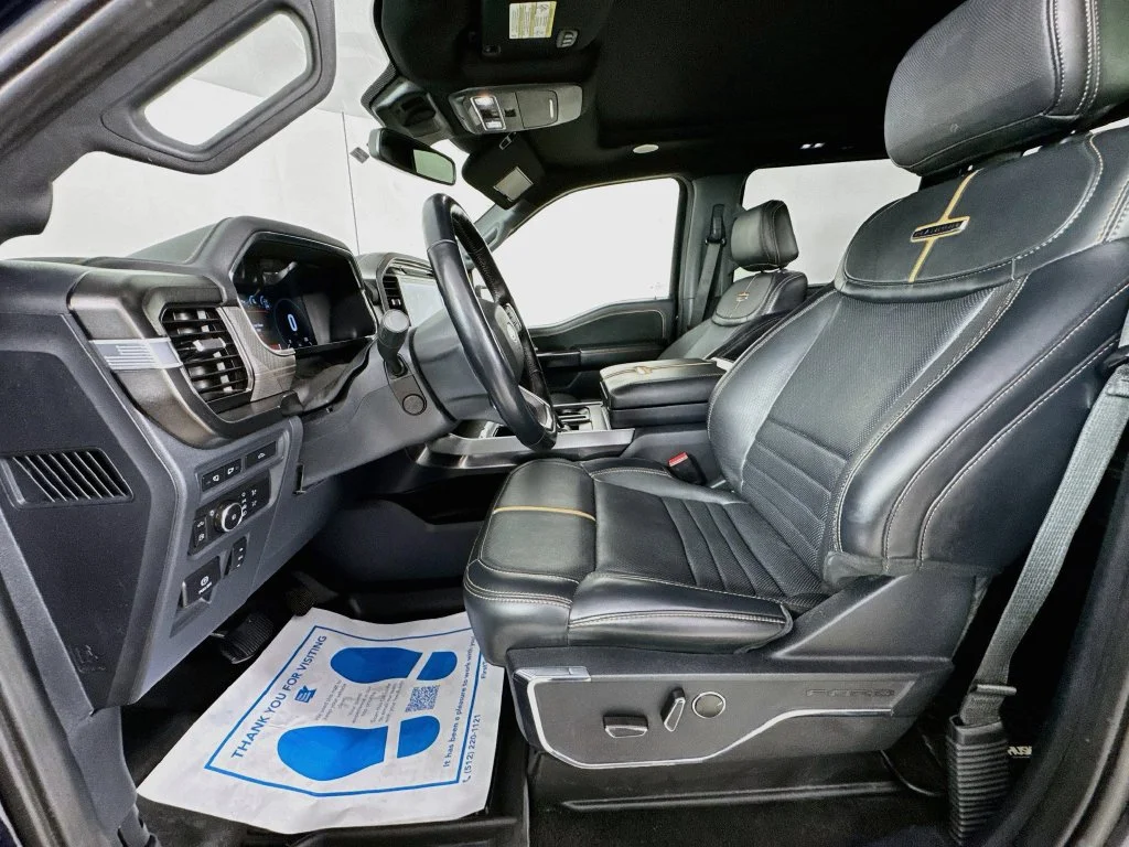 Used 2022 Blue Metallic Ford Platinum image 27