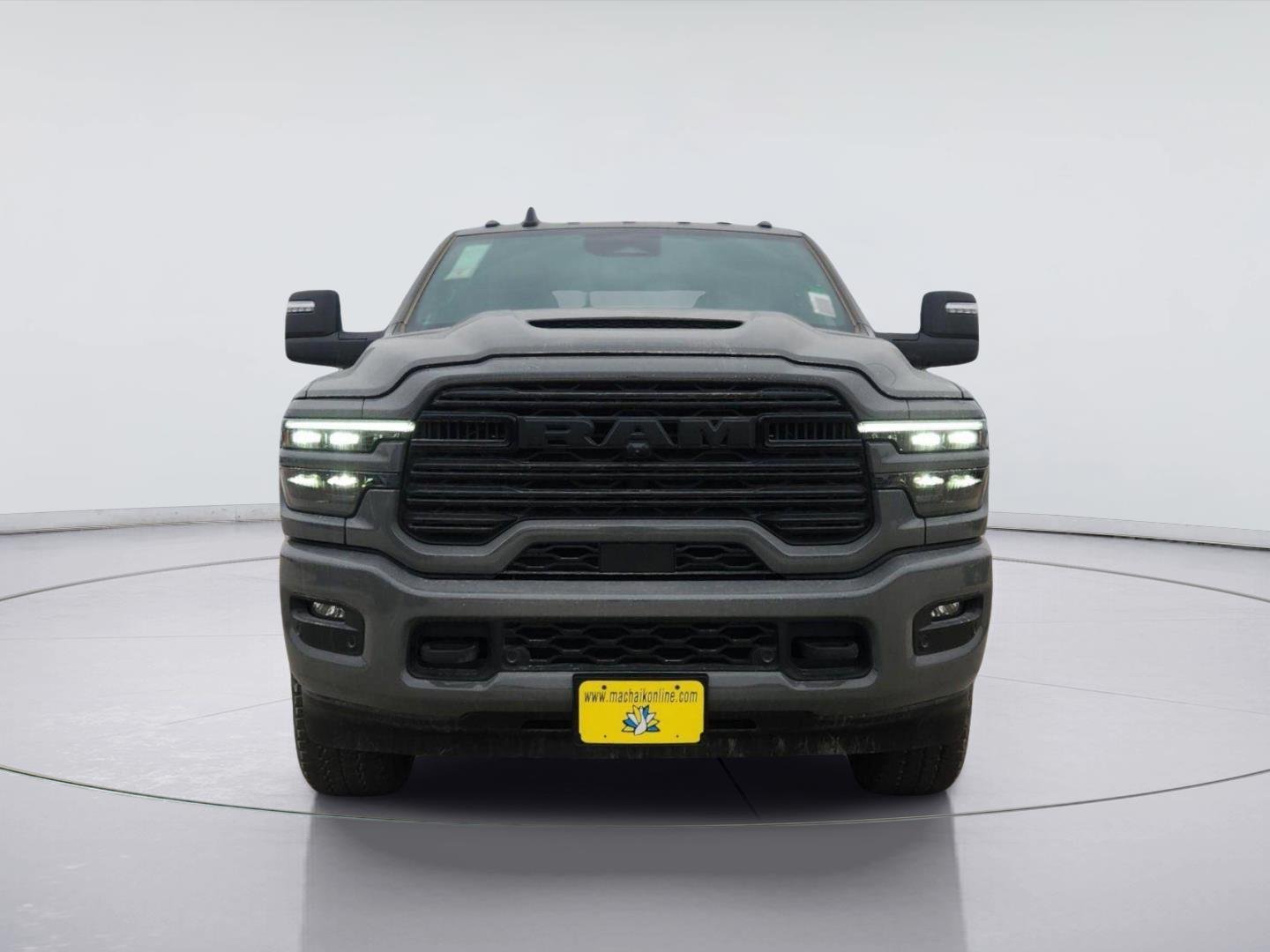 New 2026 Ceramic Gray Clear-Coat Exterior Paint RAM Laramie image 8