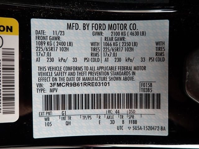Certified Used 2024 Black Ford Big Bend image 18