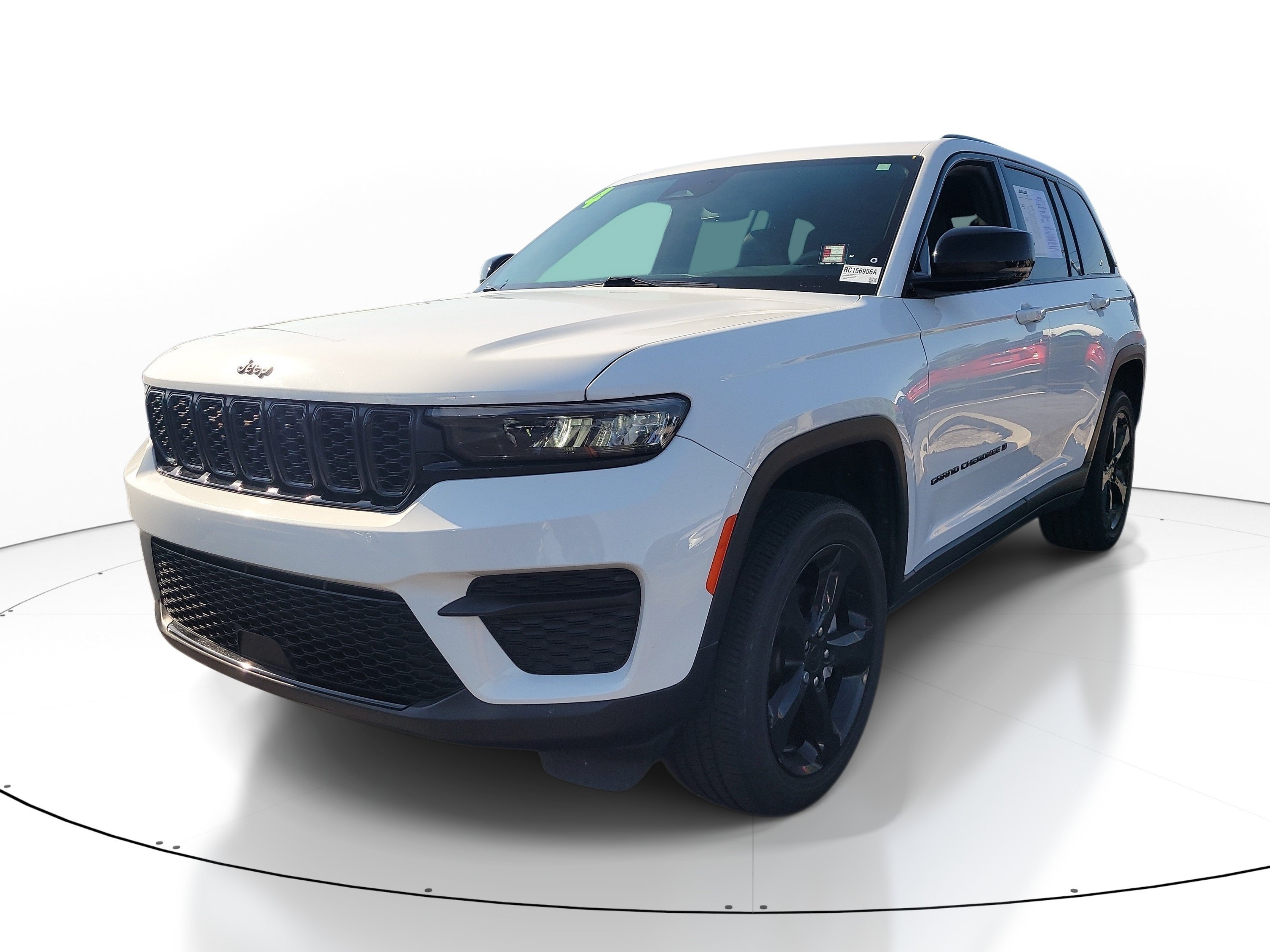 Used 2024 Bright White Clearcoat Jeep Altitude X image 3