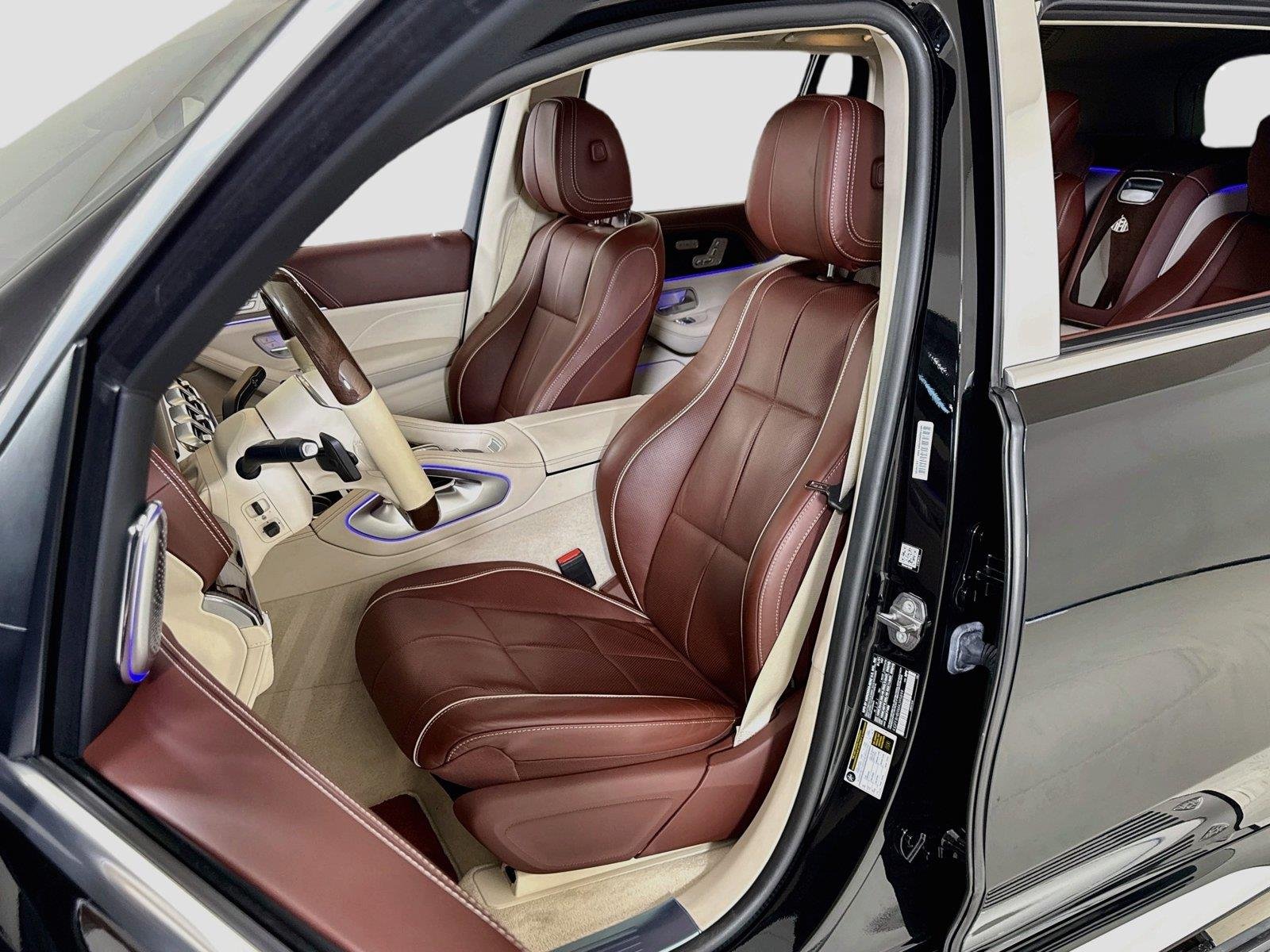 Used 2021 Obsidian Black Metallic Mercedes-Benz Maybach GLS 600 | One Owner | Executive Seating image 14