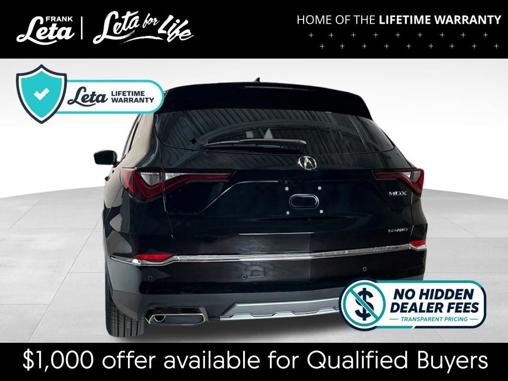 New 2026 Majestic Black Pearl Acura w/Technology Package image 4