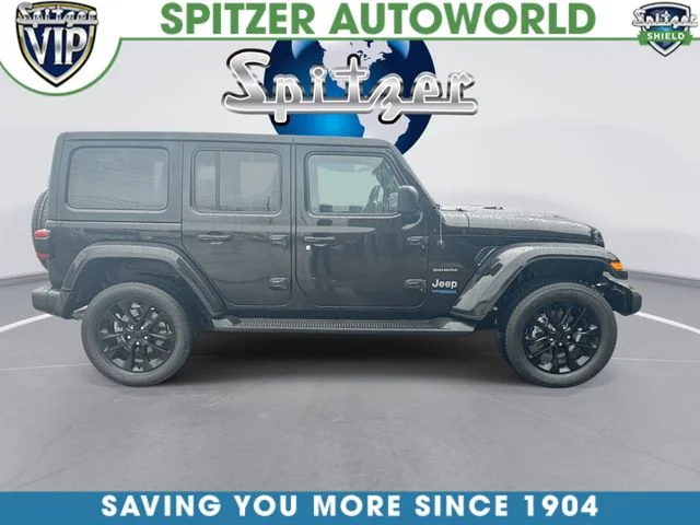 Used 2022 Black Jeep Unlimited Sahara 4xe image 10