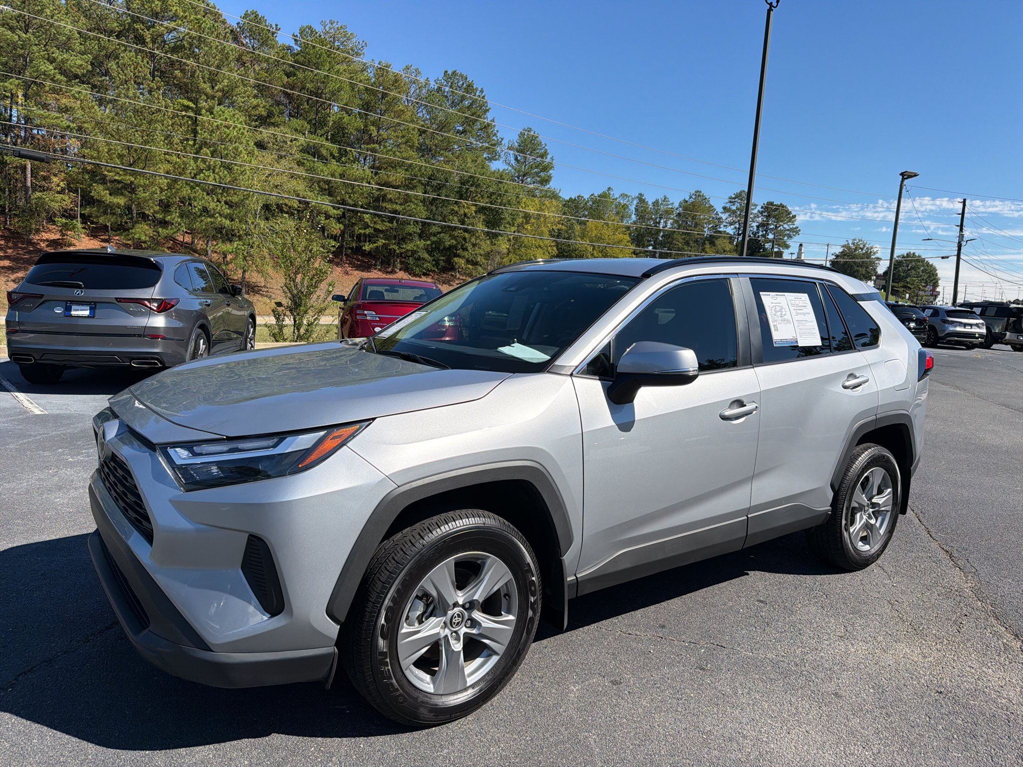 Used 2025 Silver Sky Metallic Toyota XLE image 2