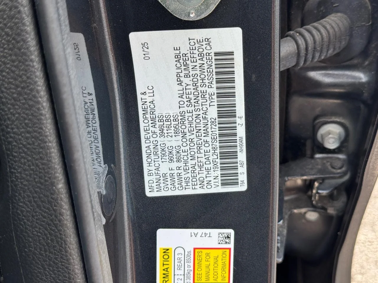 2025 Honda Civic Hatchback Sport - Photo 26