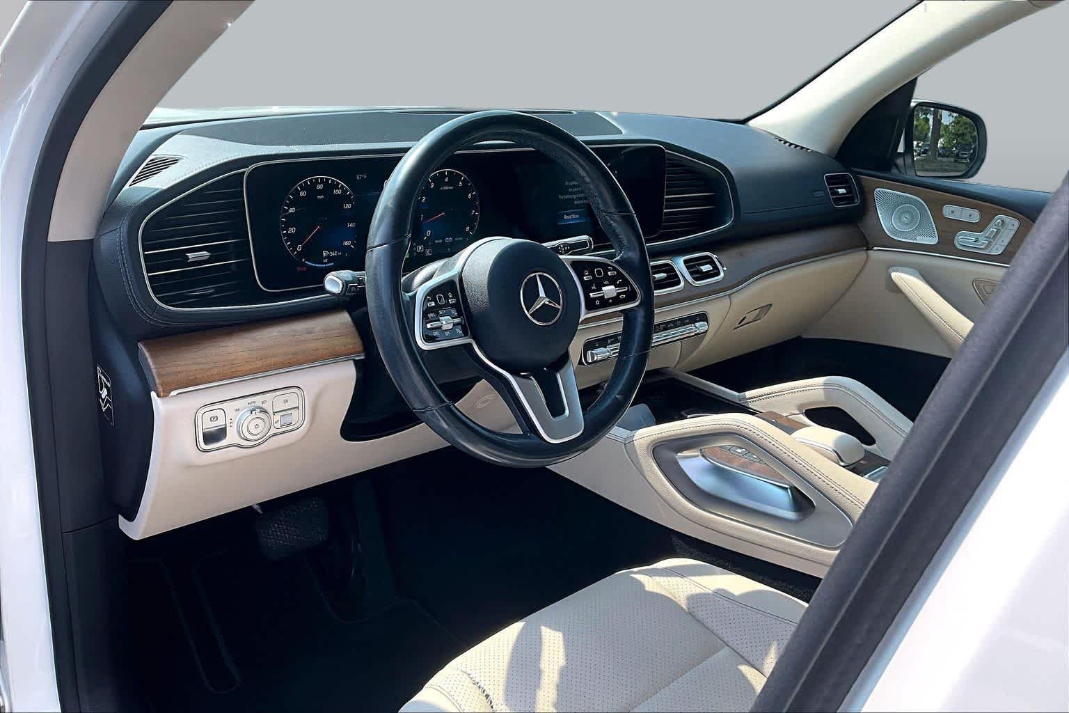 Used 2021 Polar White Mercedes-Benz GLS 450 image 18