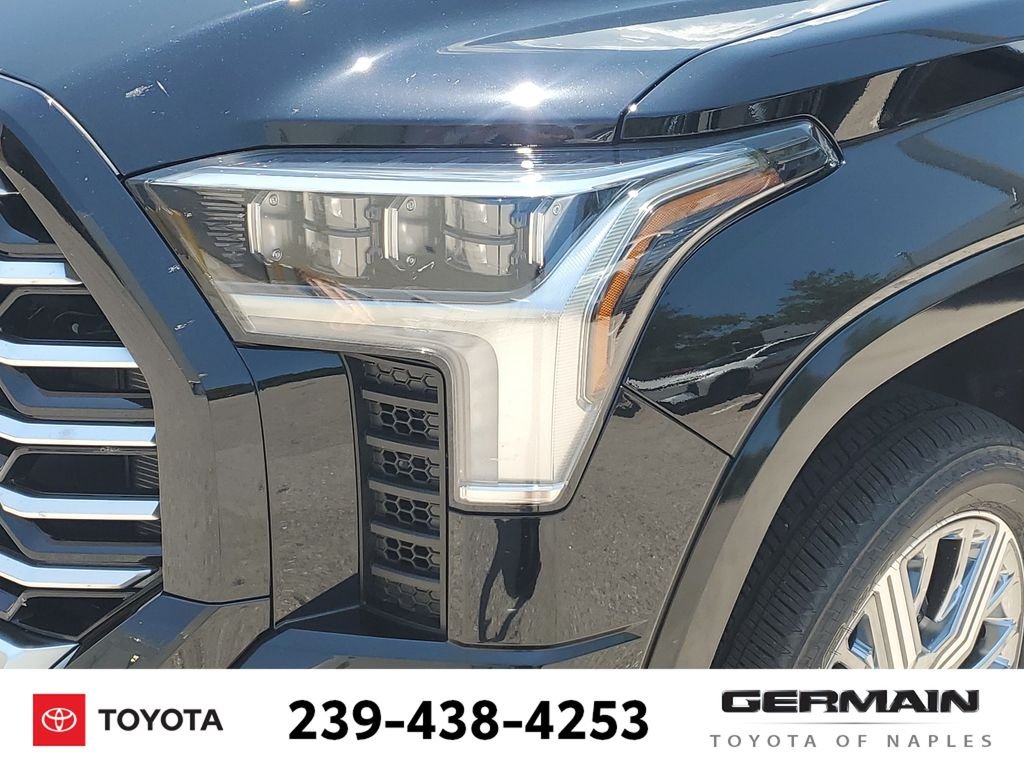 New 2026 Midnight Black Metallic Toyota Tundra Capstone image 13