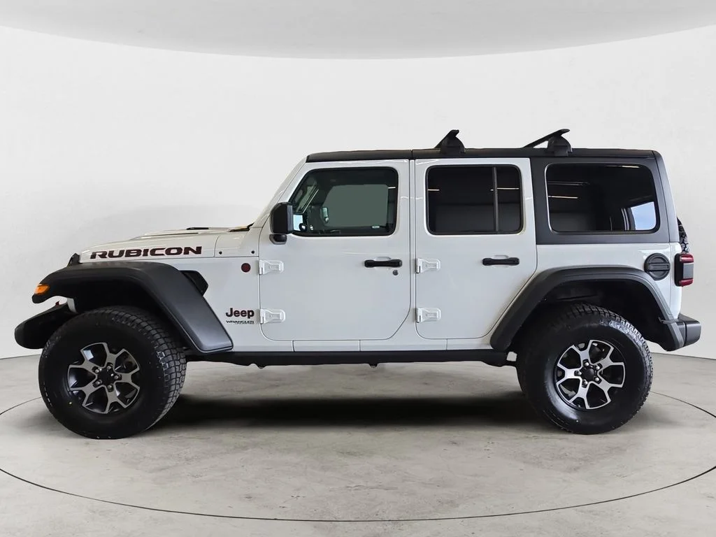 Used 2019 White Jeep Unlimited Rubicon image 8