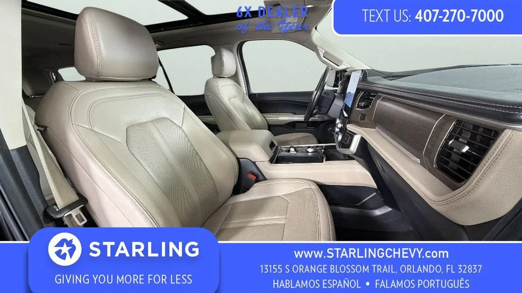 Used 2024 Black Ford Limited MAX image 53