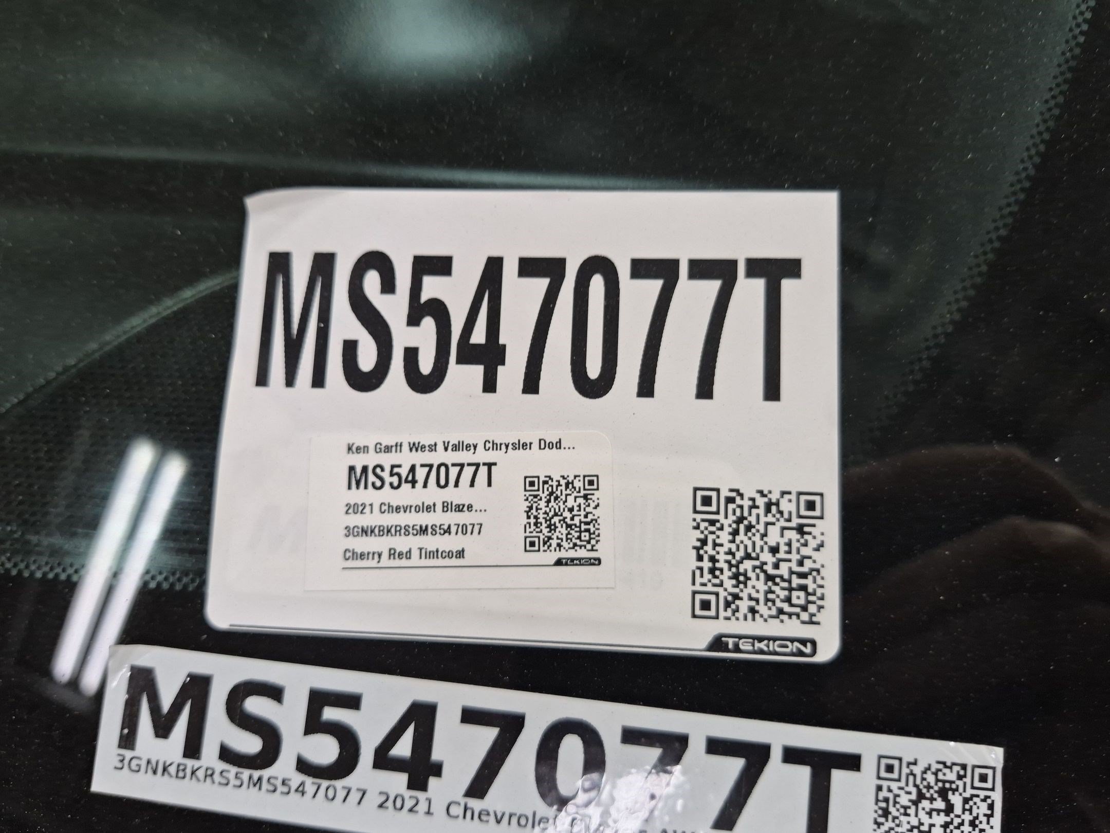 Used 2021 Cherry Red Tintcoat Chevrolet RS image 36