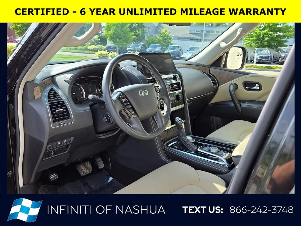Certified Used 2023 Black INFINITI Premium Select image 4