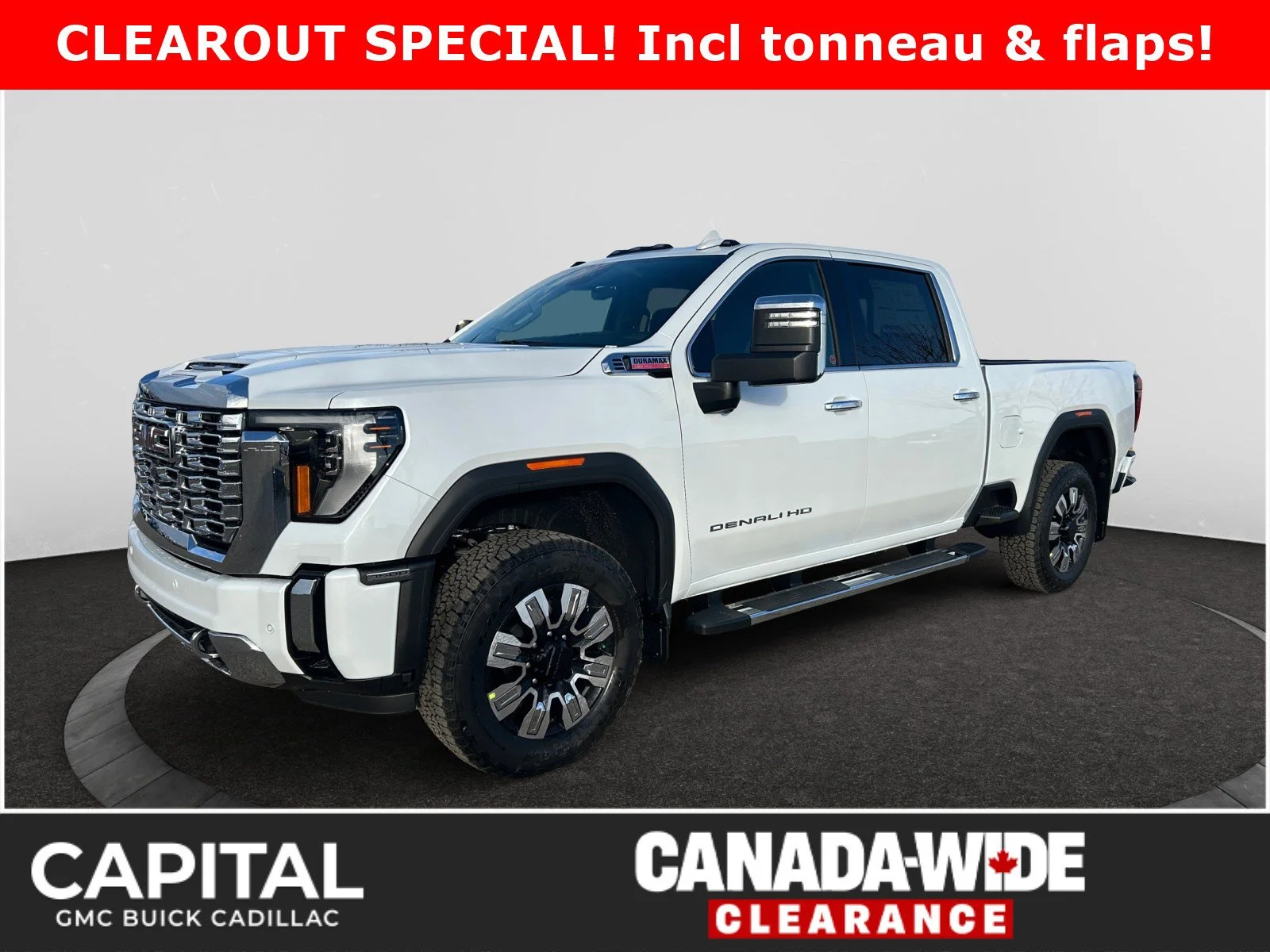 New 2026 Polar White Tricoat GMC Denali image 1