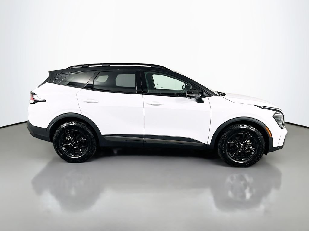 Used 2024 Glacier White Pearl/Ebony Black Roof Kia X-Pro Prestige image 8