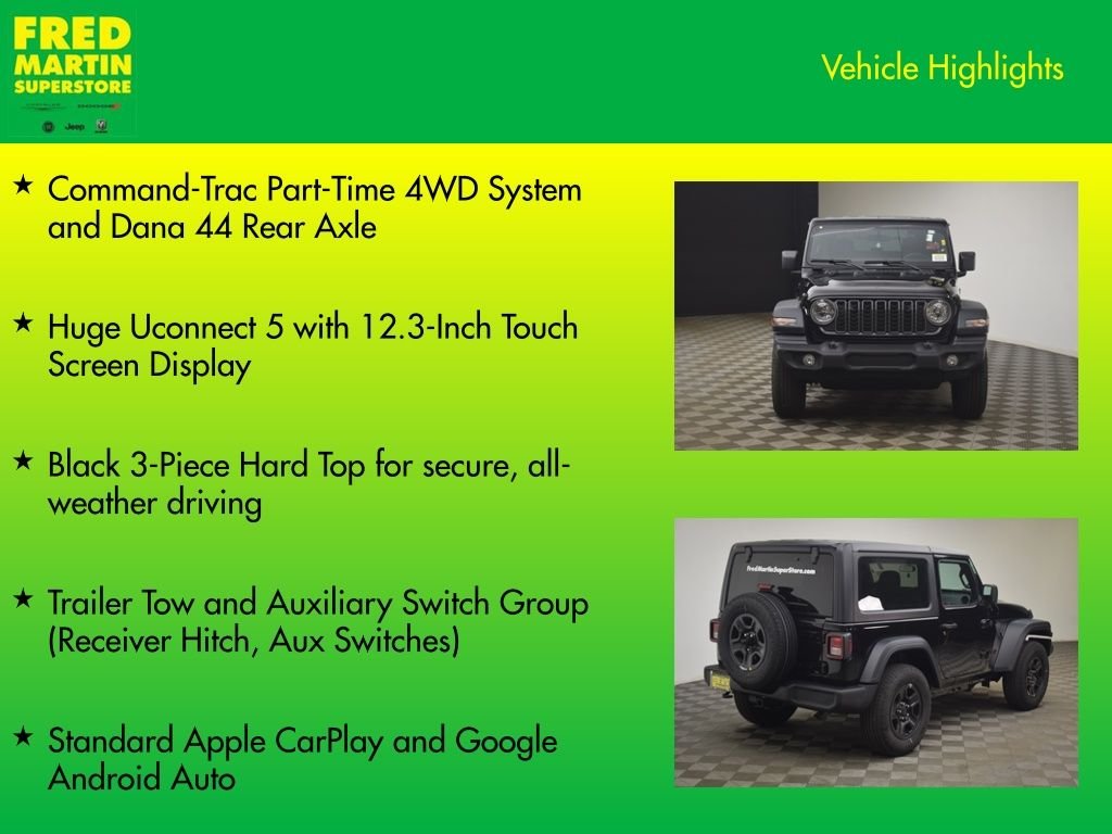 New 2026 Black Clear-Coat Exterior Paint Jeep Sport image 15