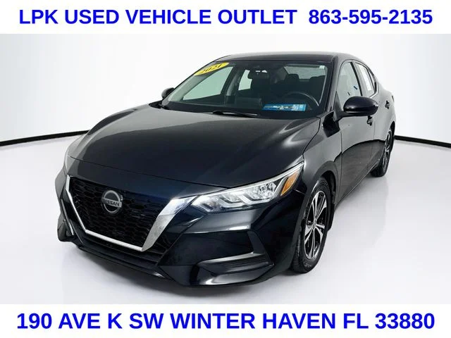 Certified Used 2021 Black Nissan SV image 3