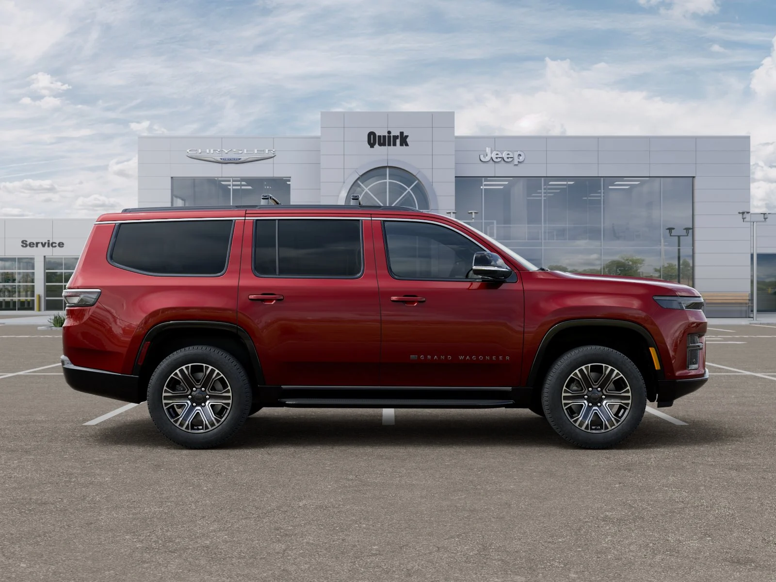 New 2026 Velvet Red Pearl-Coat Exterior Paint Jeep BASE image 47
