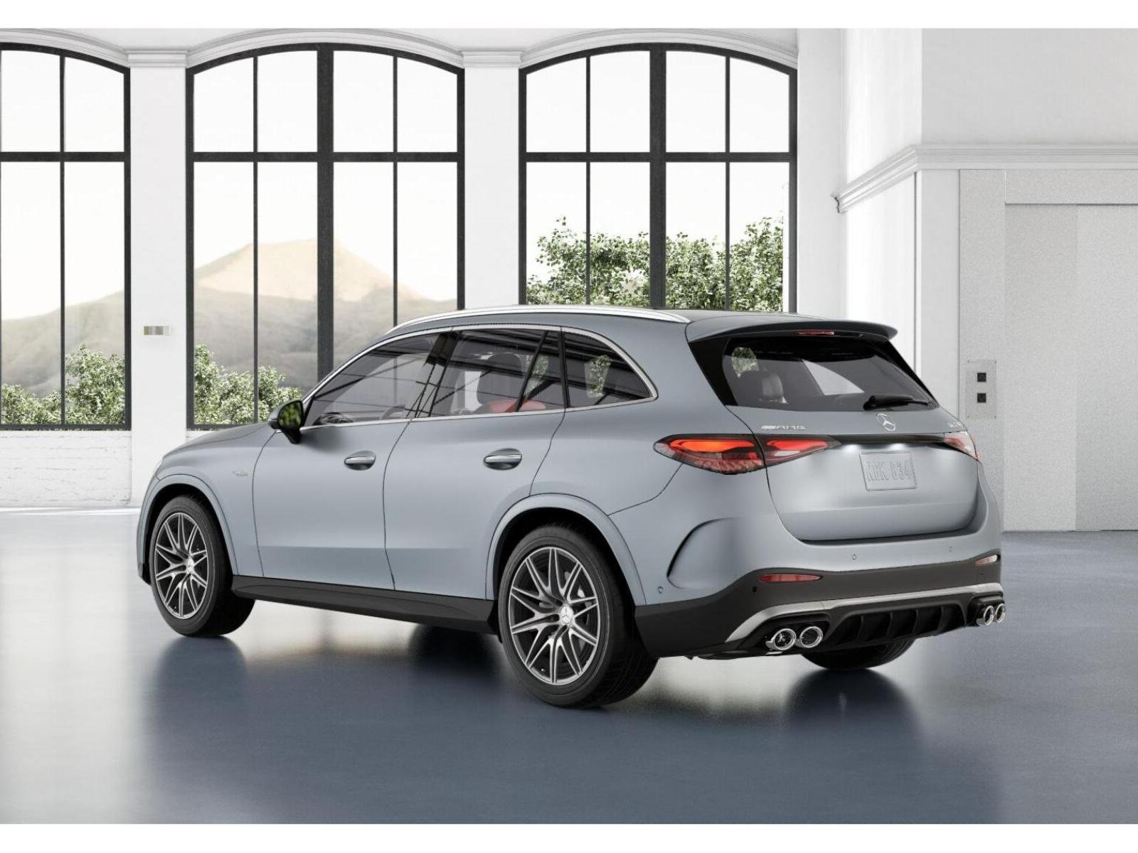 New 2026 MANUFAKTUR Cirrus Silver Magno Mercedes-Benz AMG® GLC 43 4MATIC SUV image 28