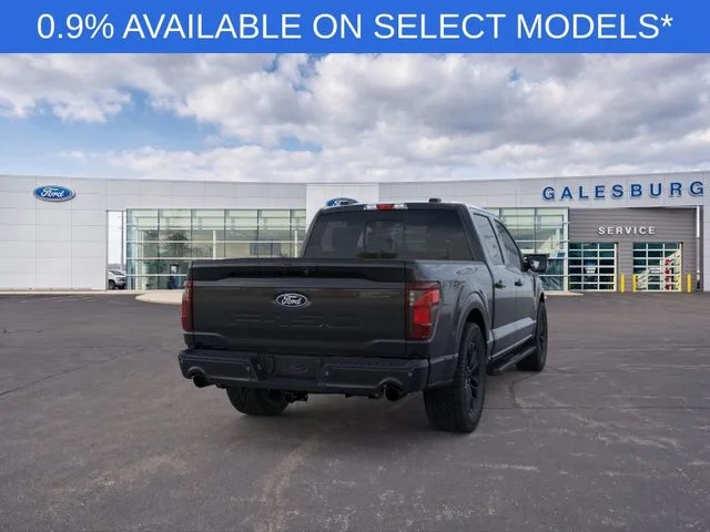 New 2026 Agate Black Metallic Ford XLT image 8