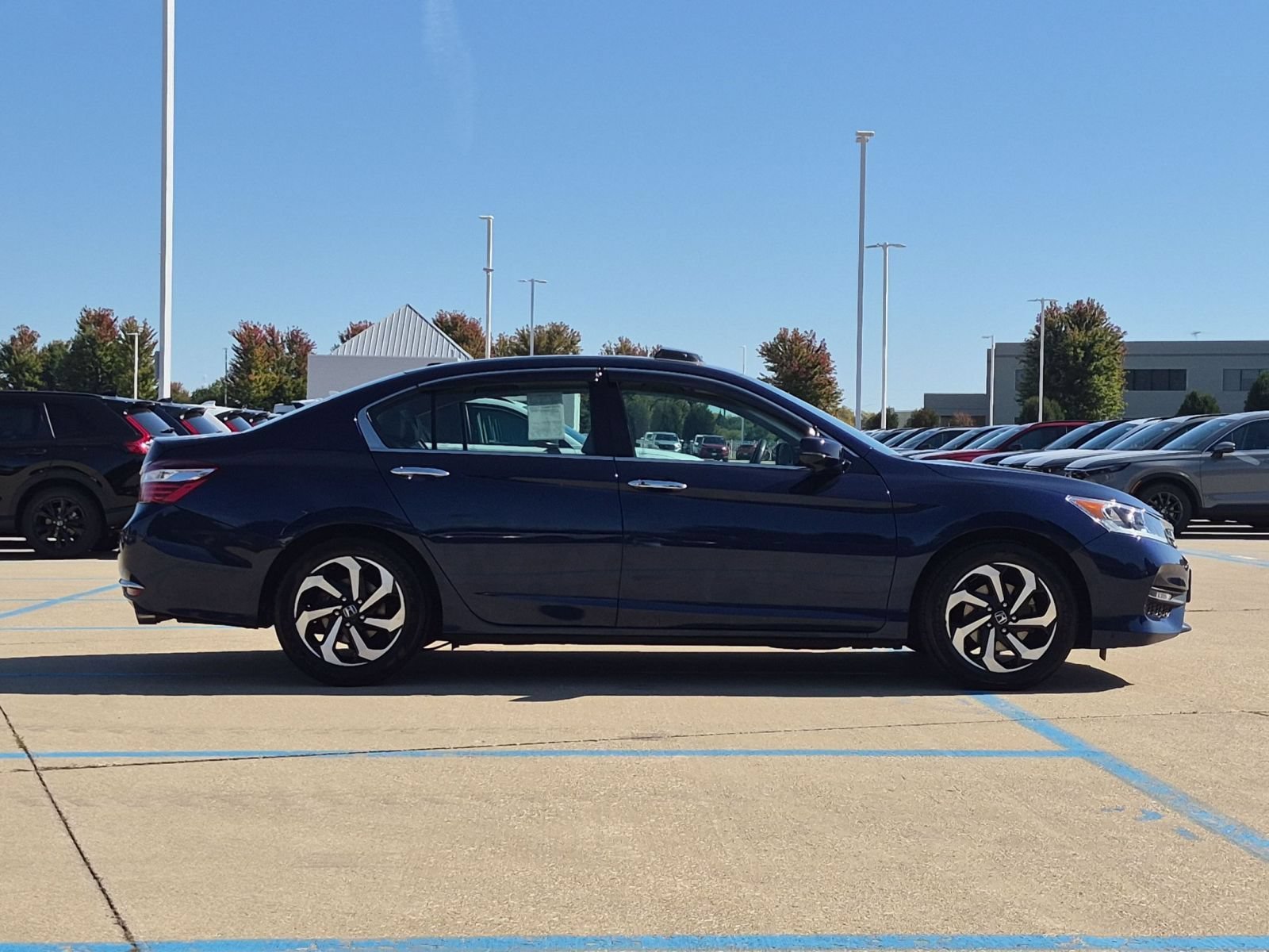 Certified Used 2016 Obsidian Blue Pearl Honda EX-L Sedan image 6