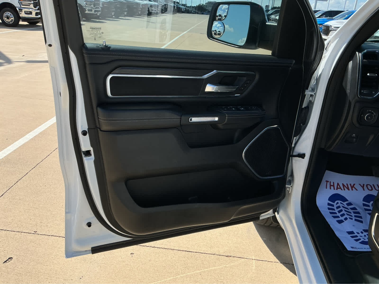 Used 2024 Bright White Clearcoat Ram Laramie image 16