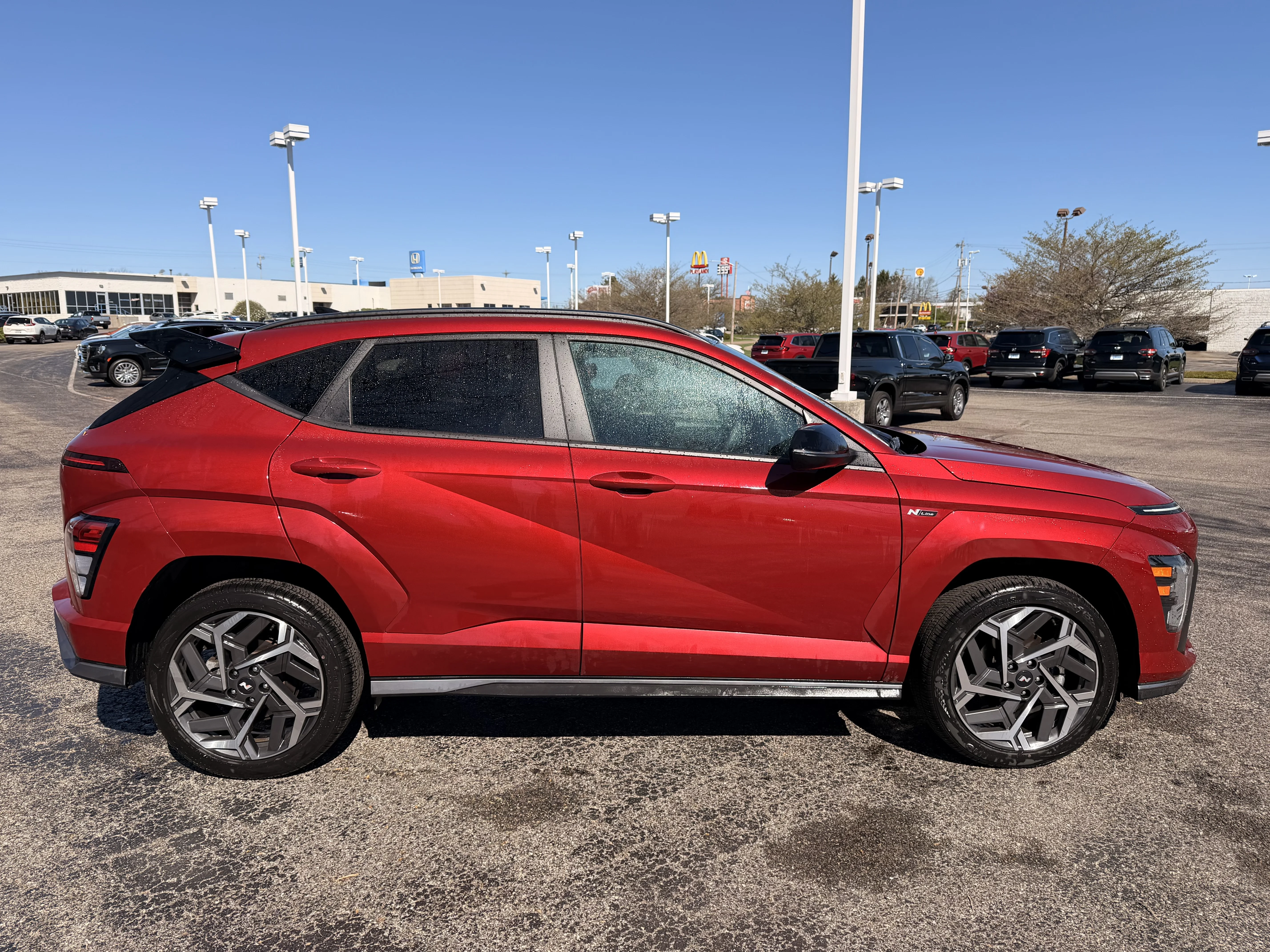 Used 2024 Ultimate Red Metallic Hyundai N Line image 2