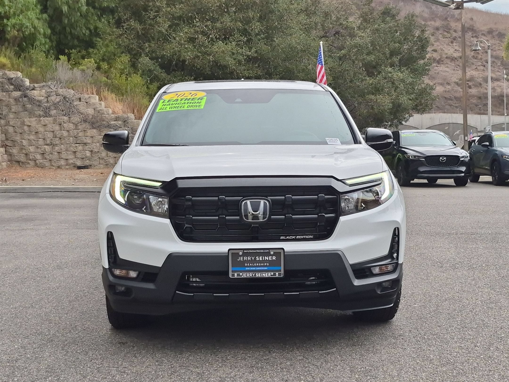 New 2026 Platinum White Pearl Honda Black Edition image 14