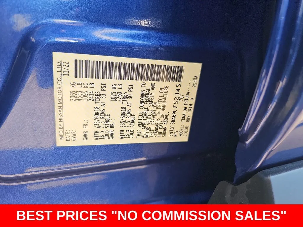 Used 2023 Blue Nissan SV image 40