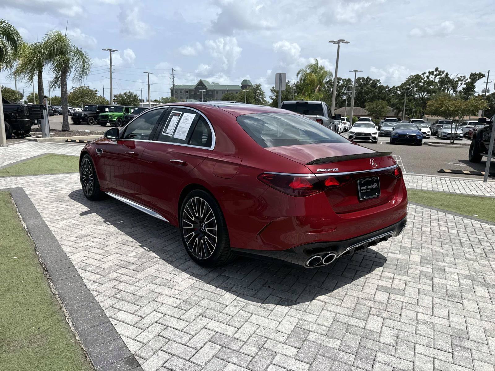 Certified Used 2025 MANUFAKTUR Patagonia Red Mercedes-Benz E 53 AMG® image 4