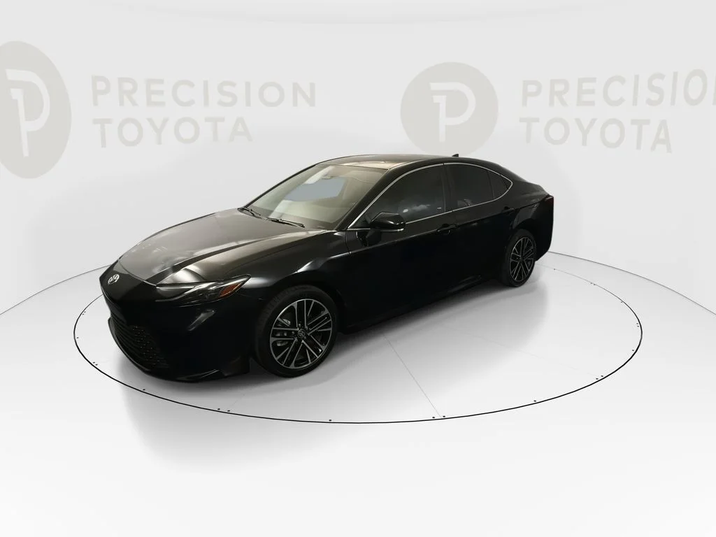 Used 2025 Midnight Black Metallic Toyota XLE image 9