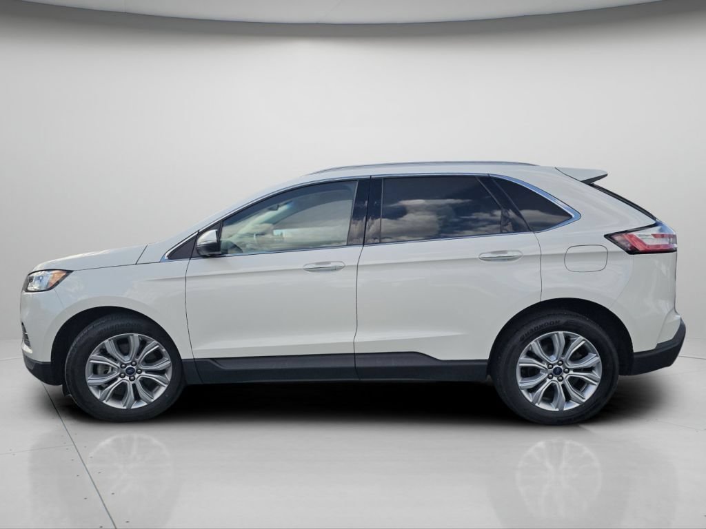 Used 2020 White Metallic Ford Titanium image 21