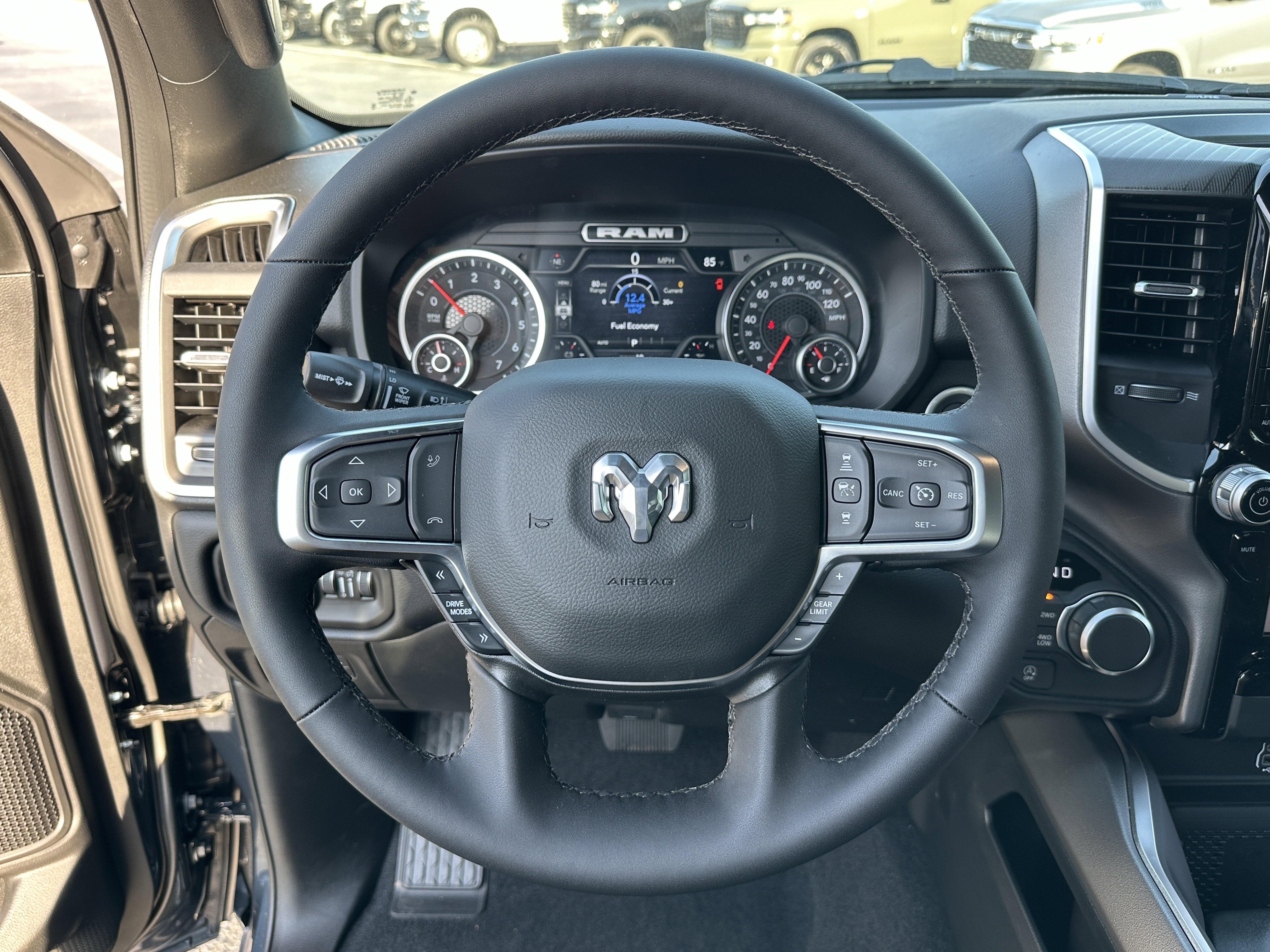 New 2026 Forged Blue Metallic Exterior Paint RAM Big Horn image 27