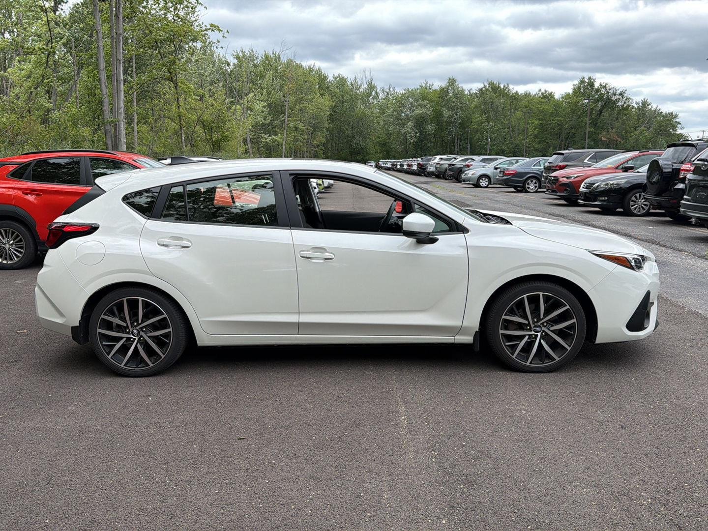 Used 2024 Crystal White Pearl Subaru Sport image 7