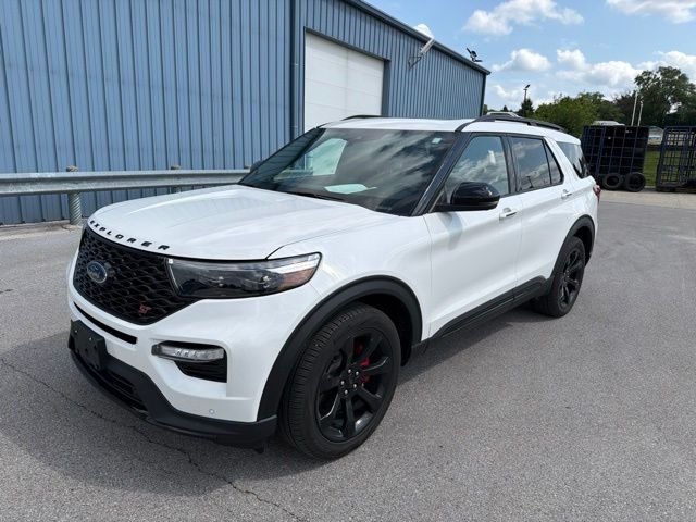 Used 2023 White Metallic Ford ST image 1