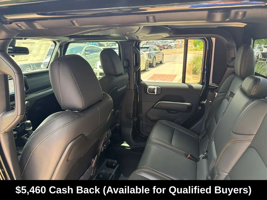 New 2026 Black Clear-Coat Exterior Paint Jeep Texas Trail image 34