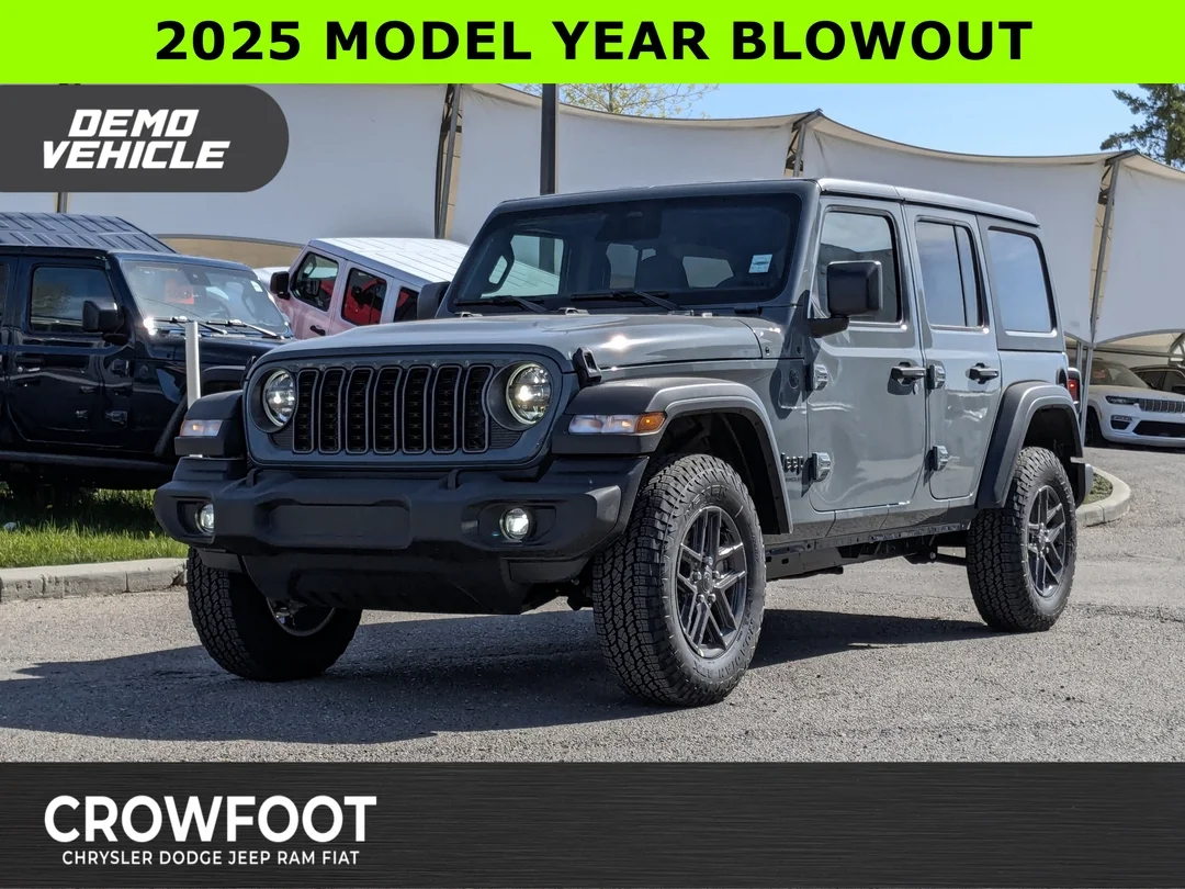 New 2025 Dark blue Jeep Sport S - - 4x4 - LED Headlamps - 12.3- Inch Display - A/T Tires - Convenience Group & More! image 1