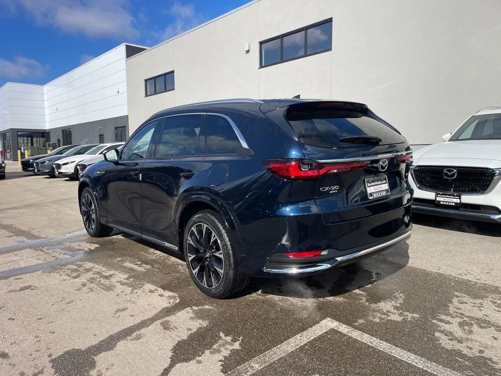 New 2026 Deep Crystal Blue Mica Mazda 3.3 Turbo S Premium Plus AWD image 3