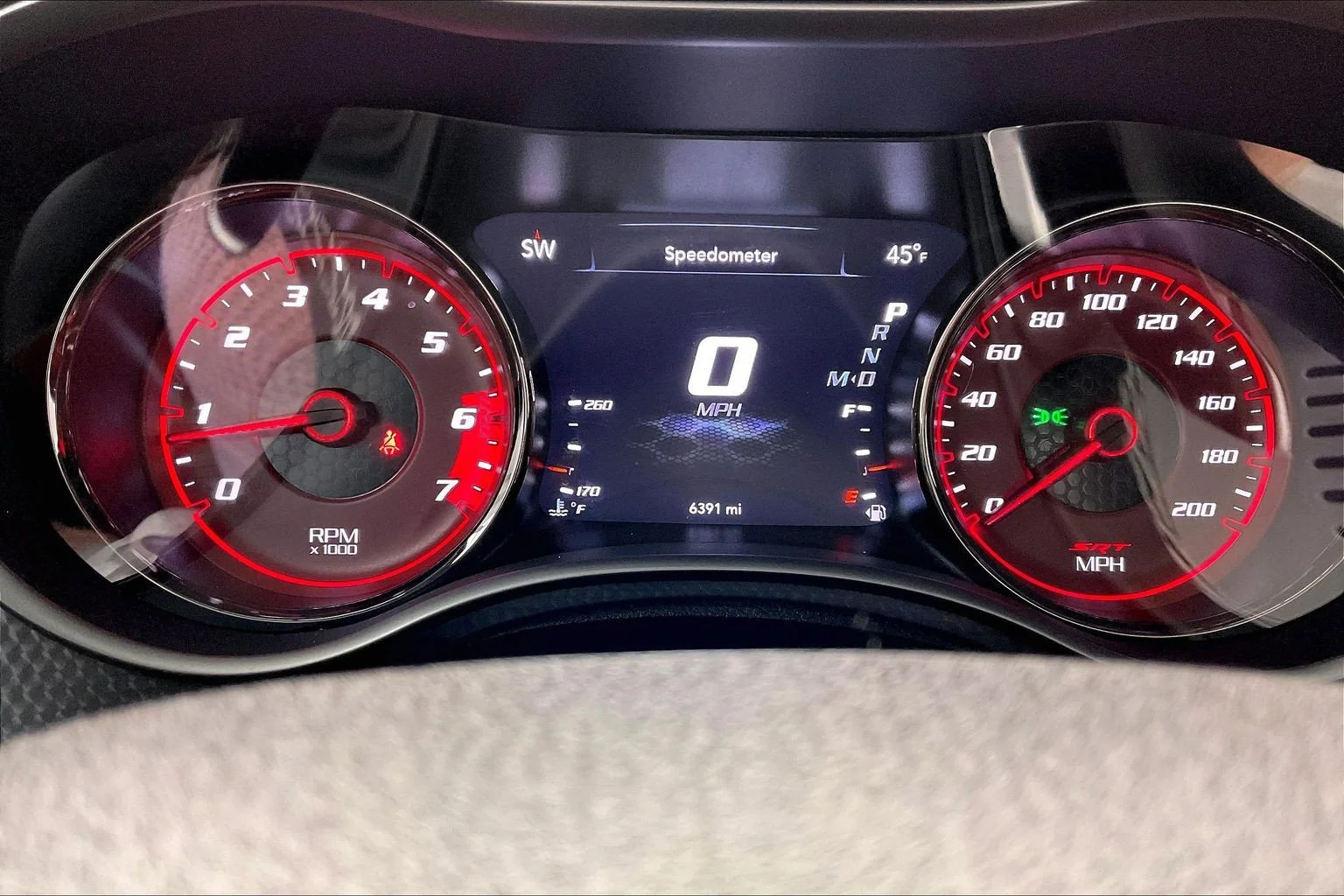 Used 2023 White Knuckle Clearcoat Dodge SRT Hellcat Widebody image 21