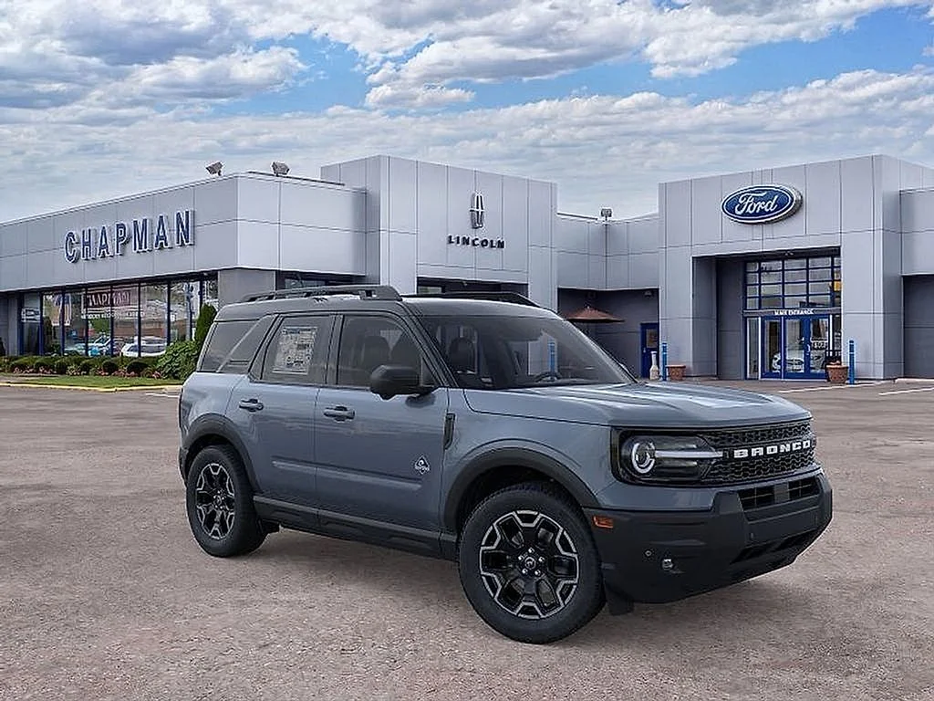 New 2026 Azure Gray Metallic Tri-Coat Ford Outer Banks® image 7