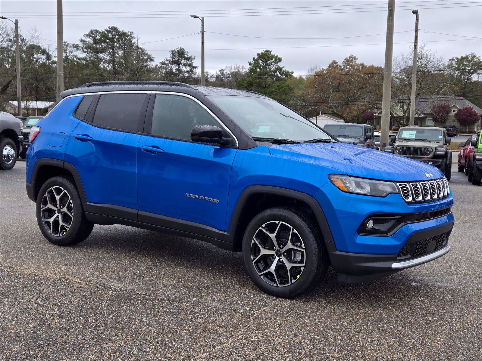 New 2026 Hydro Blue Pearlcoat Jeep Limited image 4