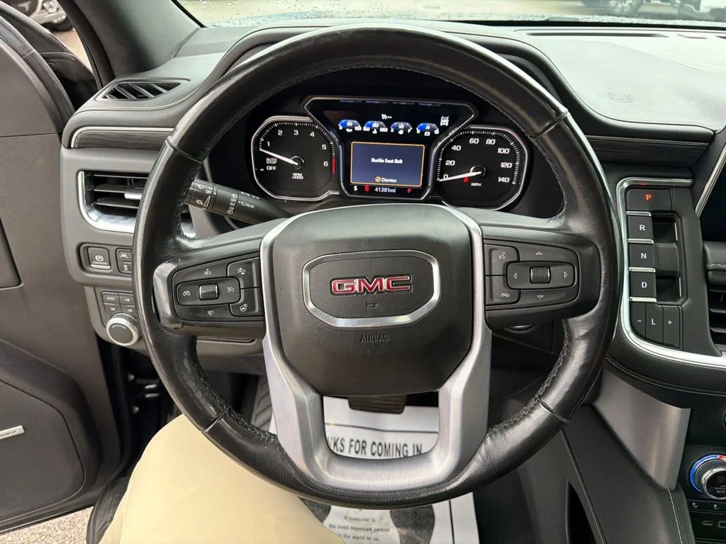 Used 2021 Black GMC SLT image 16