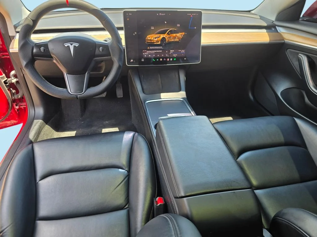Used 2022 Red Tesla Base image 17