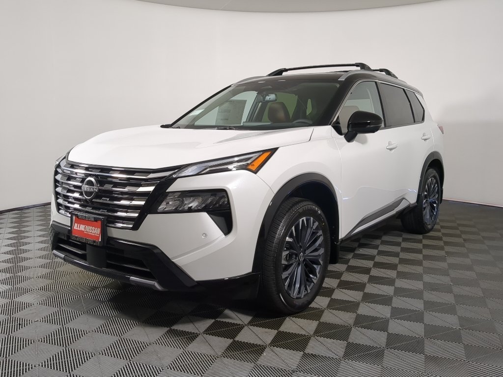 New 2026 Everest White Pearl TriCoat / Super Black Two-tone Nissan Platinum image 5