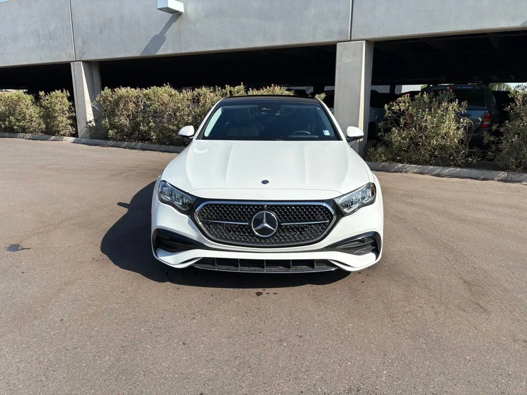 Used 2024 White Mercedes-Benz E 350 4MATIC® image 4