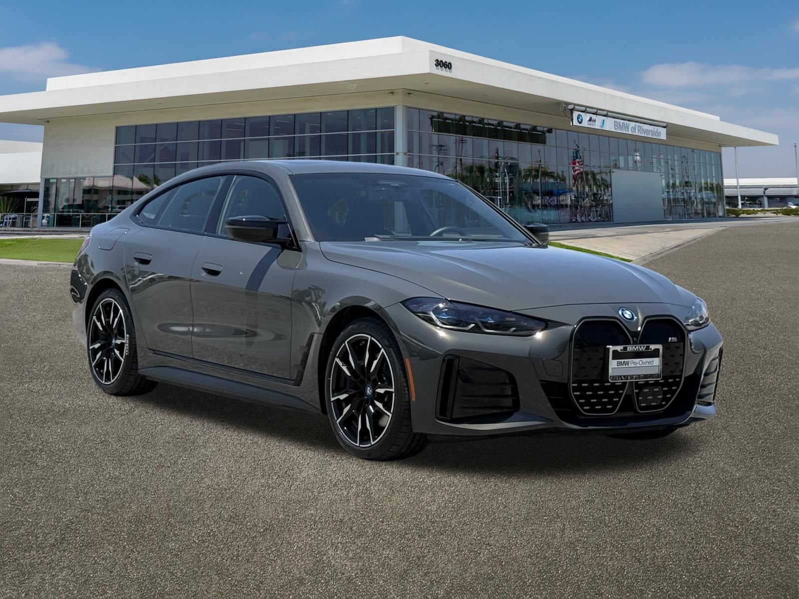 Certified 2023 BMW i4 M50 with VIN WBY33AW07PFP23643 for sale in Riverside, CA